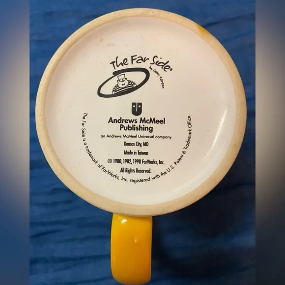 The Far Side Gary Larson Coffee Mug Today Is The First Day - Picture 5 of 7